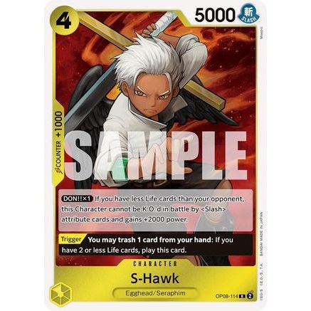 S-Hawk (OP08-114) - Two Legends Foil