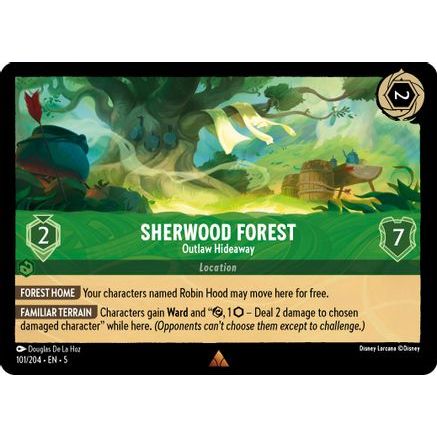 Sherwood Forest - Outlaw Hideaway (101/204) - Shimmering Skies Cold Foil