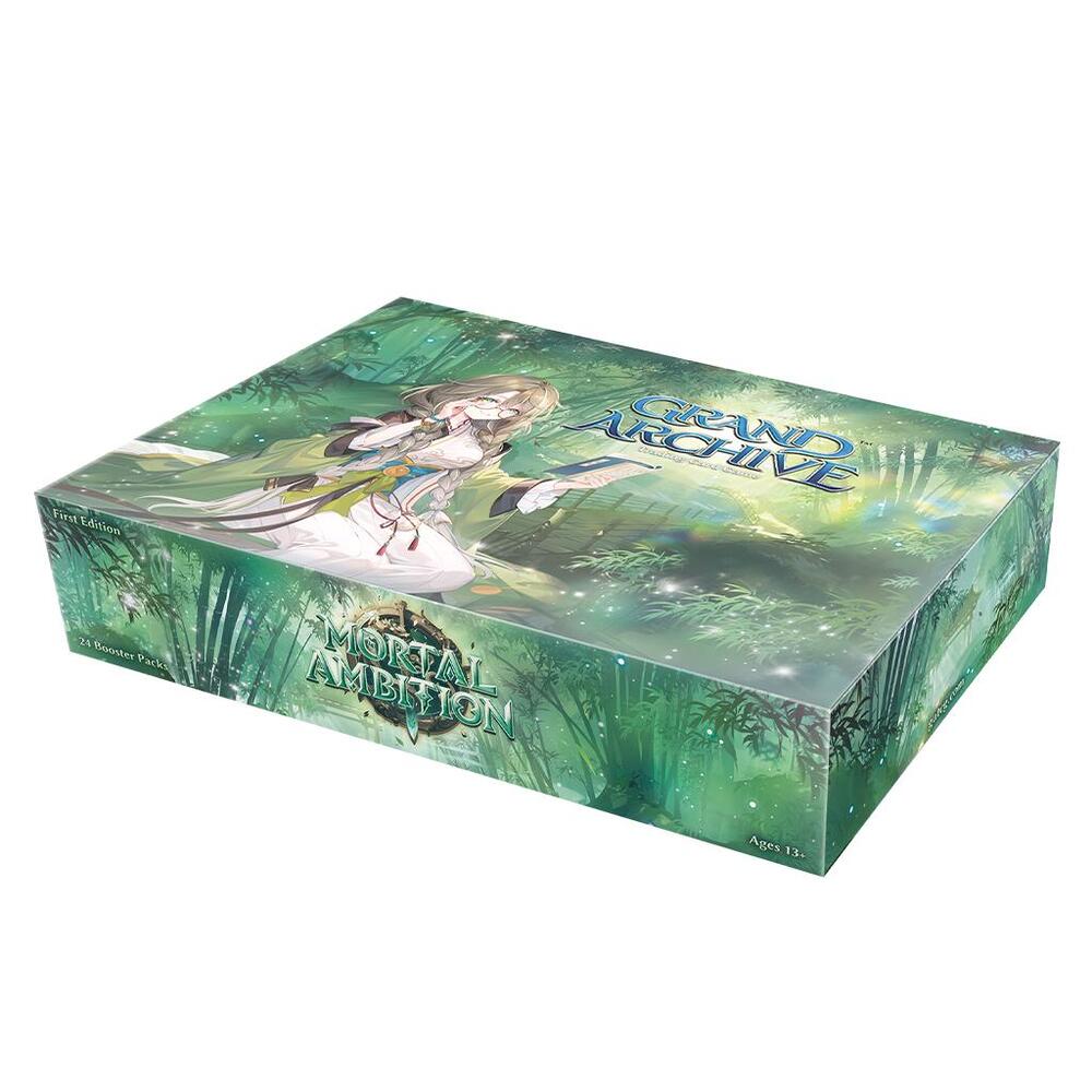 Grand Archive TCG: Mortal Ambition 1st Edition Booster Box Case (6 Box Grand Archive TCG: Mortal Ambition 1st Edition Booster Box Case (6 Box