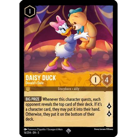 Daisy Duck - Donald's Date (16/204) - Shimmering Skies Cold Foil