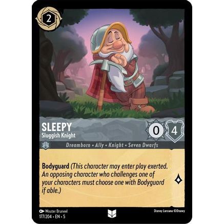 Sleepy - Sluggish Knight (177/204) - Shimmering Skies