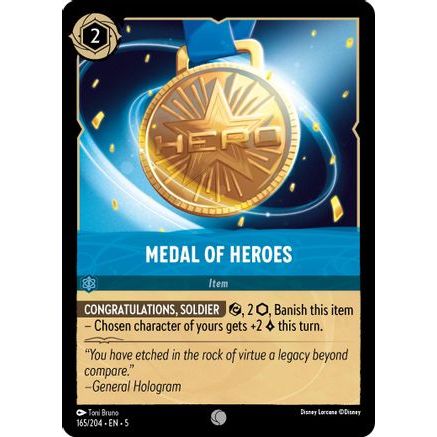 Medal of Heroes (165/204) - Shimmering Skies Cold Foil