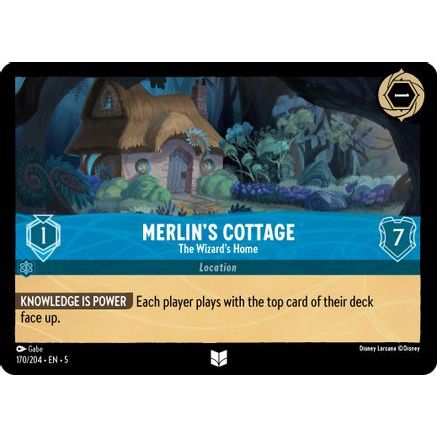 Merlin's Cottage - The Wizard's Home (170/204) - Shimmering Skies Cold Foil
