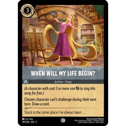 When Will My Life Begin? (197/204) - Shimmering Skies Cold Foil