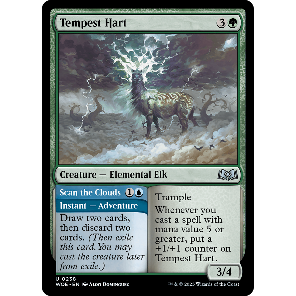 Tempest Hart // Scan the Clouds (WOE-238) - Wilds of Eldraine