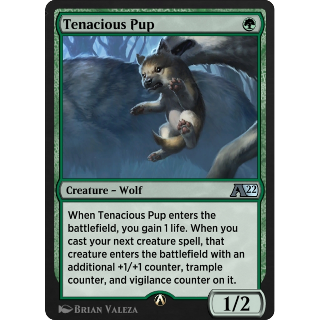 Tenacious Pup (Y22-056) - Alchemy: Innistrad