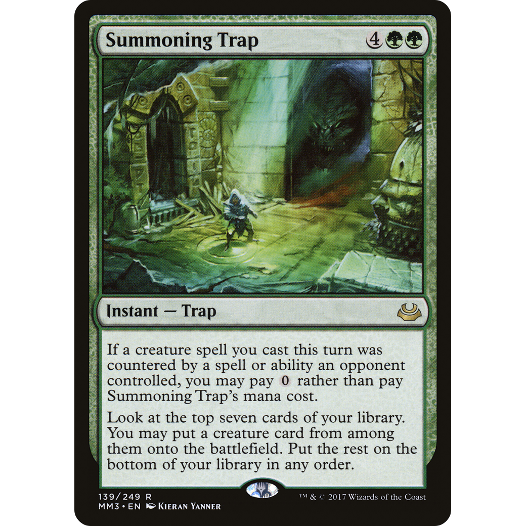 Summoning Trap (MM3-139) - Modern Masters 2017