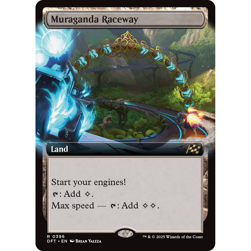 Muraganda Raceway (DFT-396) - Aetherdrift: (Extended Art) Foil