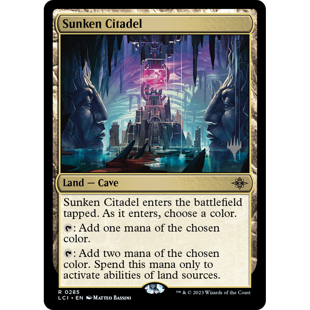 Sunken Citadel (PPLCI-285P) - The Lost Caverns of Ixalan Promos