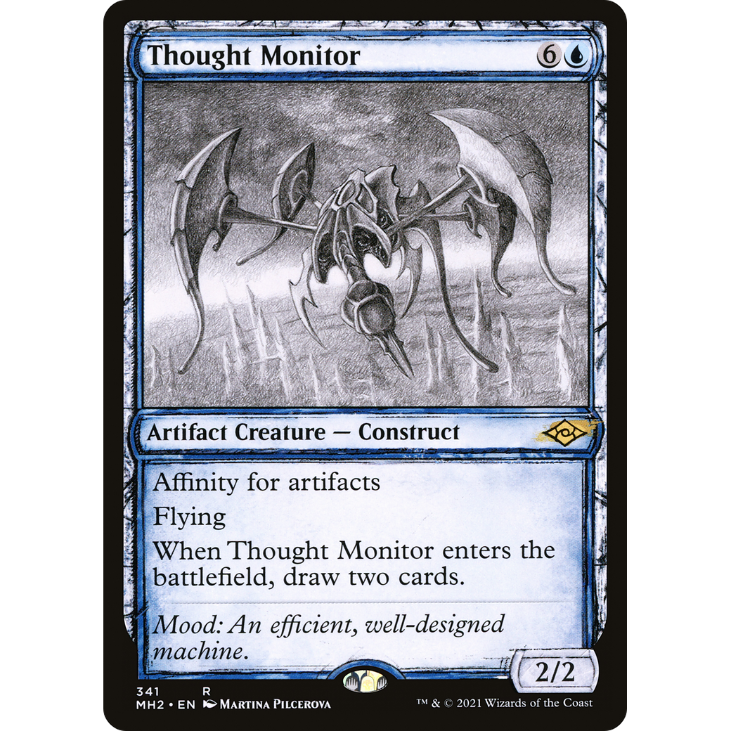 Thought Monitor (Showcase) (MH2-341) - Modern Horizons 2: (Showcase)