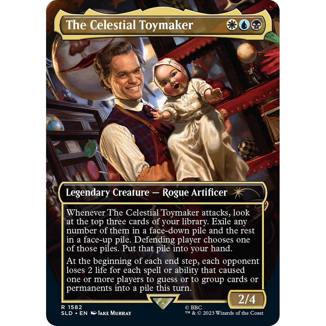 The Celestial Toymaker (SLD-1582) - Secret Lair Drop (Borderless) Foil