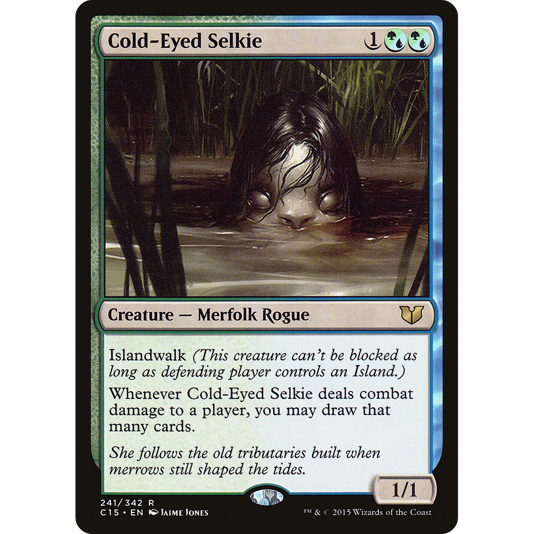 Cold-Eyed Selkie (C15-241) - Commander 2015
