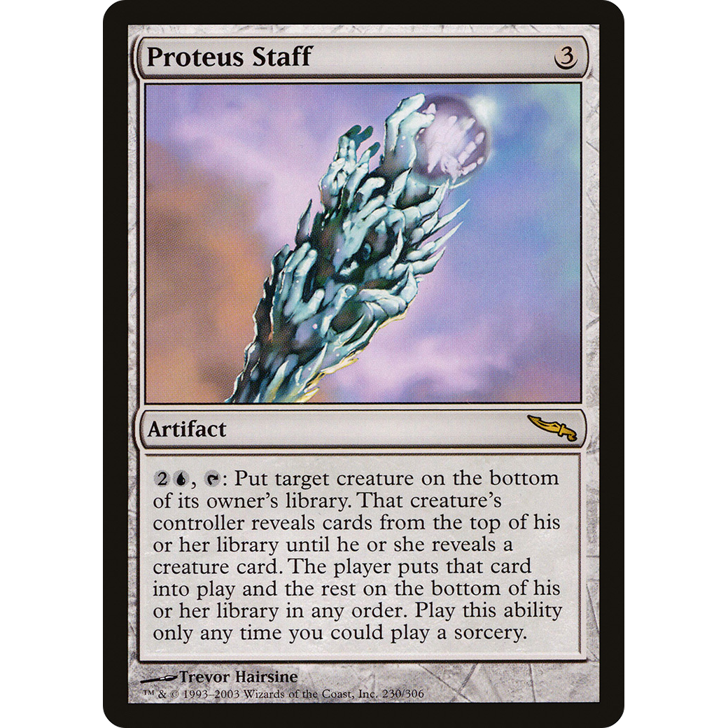Proteus Staff (MRD-230) - Mirrodin