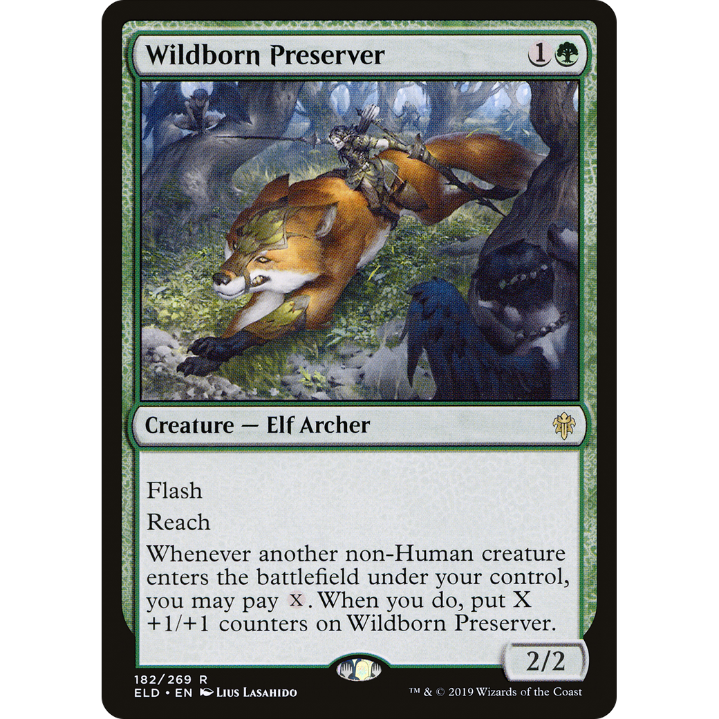 Wildborn Preserver (ELD-182) - Throne of Eldraine