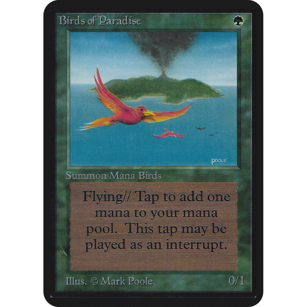 Birds of Paradise (LEA-) - Limited Edition Alpha