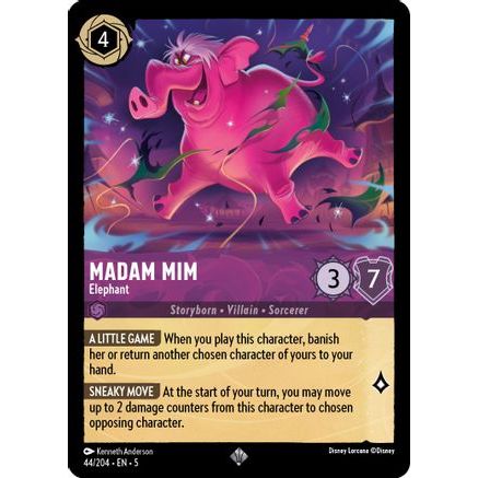 Madam Mim - Elephant (44/204) - Shimmering Skies Cold Foil