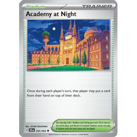 Academy at Night 54 - SV Shrouded Fable Reverse Holofoil