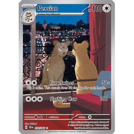 Persian - 078/064 78 - SV Shrouded Fable Holofoil