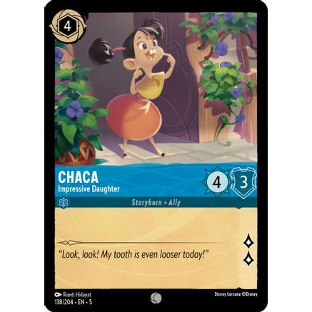 Chaca - Impressive Daughter (138/204) - Shimmering Skies Cold Foil