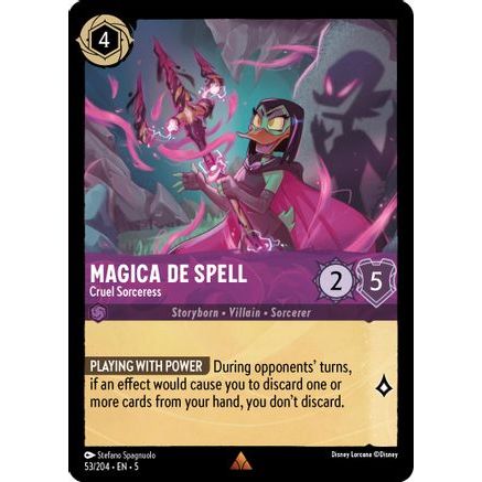 Magica De Spell - Cruel Sorceress (53/204) - Shimmering Skies Cold Foil
