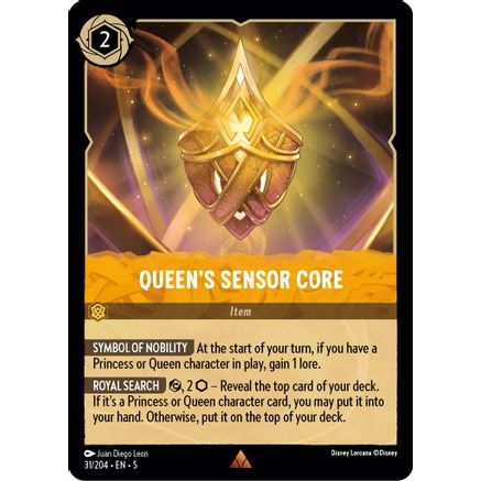 Queen's Sensor Core (31/204) - Shimmering Skies