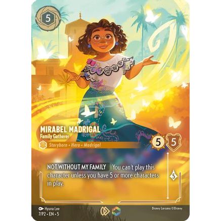 Mirabel Madrigal - Family Gatherer (Store Championship) (7) - Disney Lorcana Promo Cards Holofoil