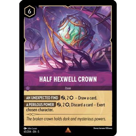 Half Hexwell Crown (65/204) - Shimmering Skies Cold Foil