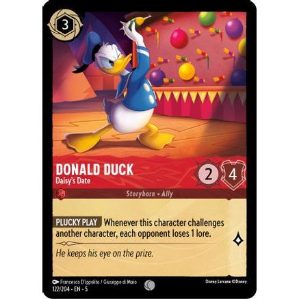 Donald Duck - Daisy's Date (122/204) - Shimmering Skies Cold Foil
