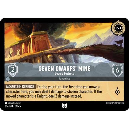 Seven Dwarfs' Mine - Secure Fortress (204/204) - Shimmering Skies Cold Foil