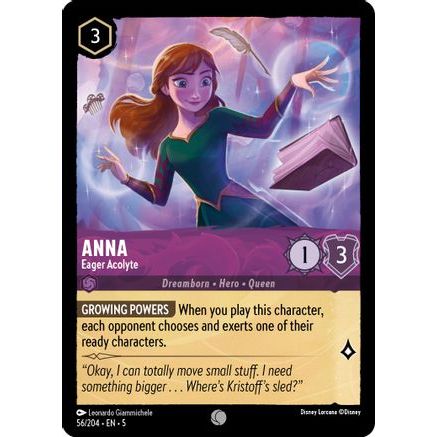 Anna - Eager Acolyte (56/204) - Shimmering Skies Cold Foil