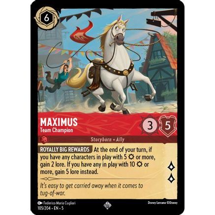 Maximus - Team Champion (105/204) - Shimmering Skies