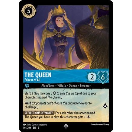 The Queen - Fairest of All (144/204) - Shimmering Skies Cold Foil