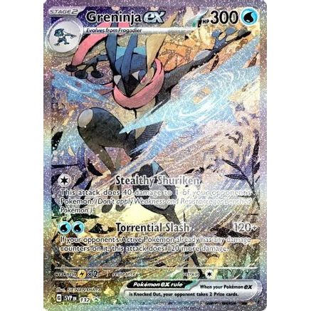 Greninja ex - 132 132 - SV Scarlet & Violet Promo Cards Holofoil