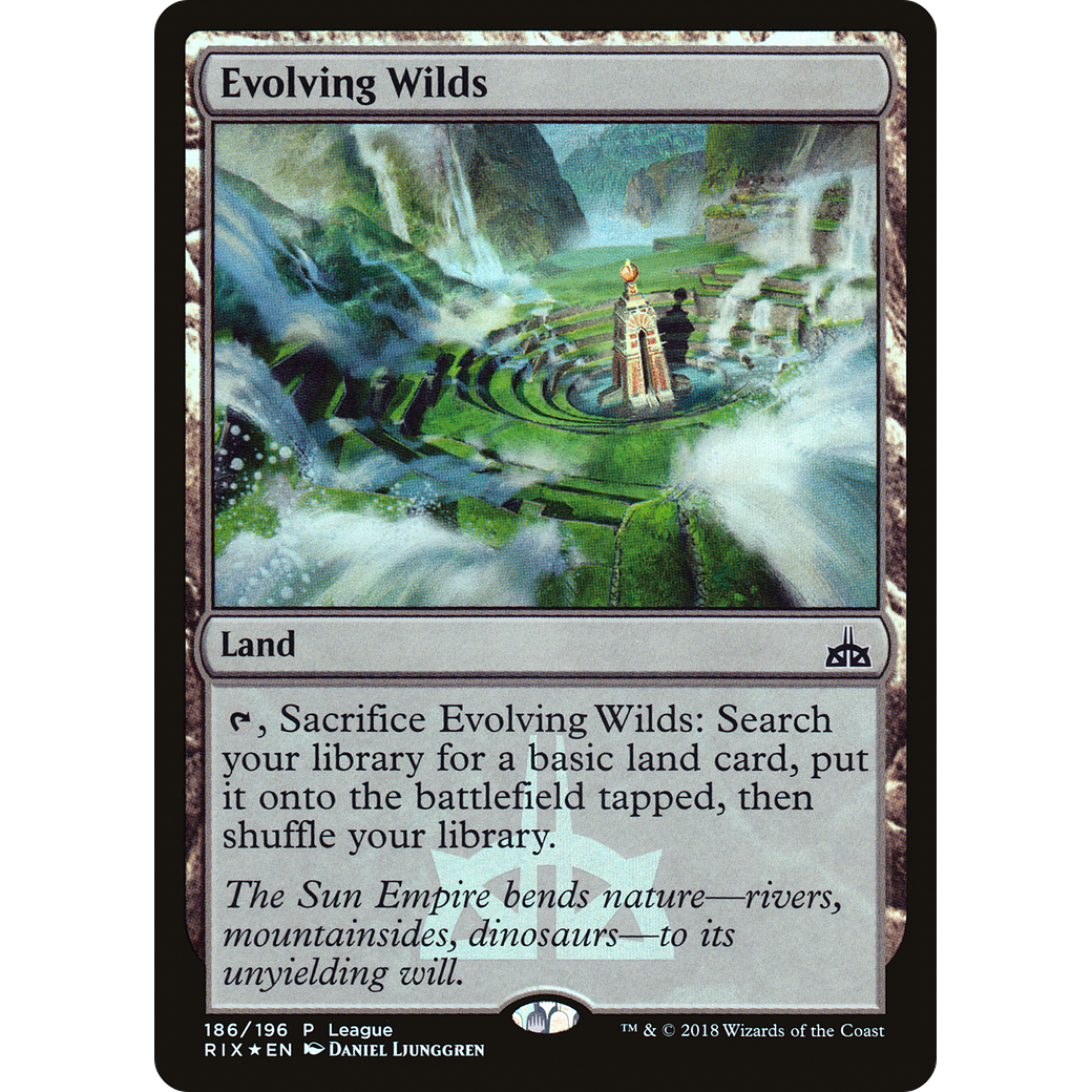 Evolving Wilds (LEP-186) - Rivals of Ixalan Promos Foil