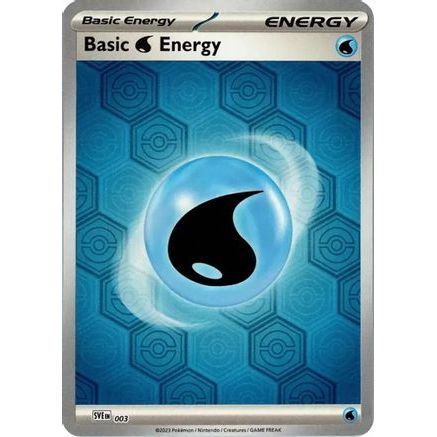 Basic Water Energy 3 - SV Shrouded Fable Reverse Holofoil