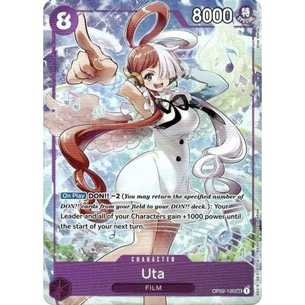 Uta - OP02-120 (Premium Card Collection -Uta-) (OP02-120) - One Piece Promotion Cards Foil