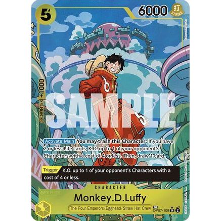 Monkey.D.Luffy (SP) (OP07-109) - Two Legends Foil