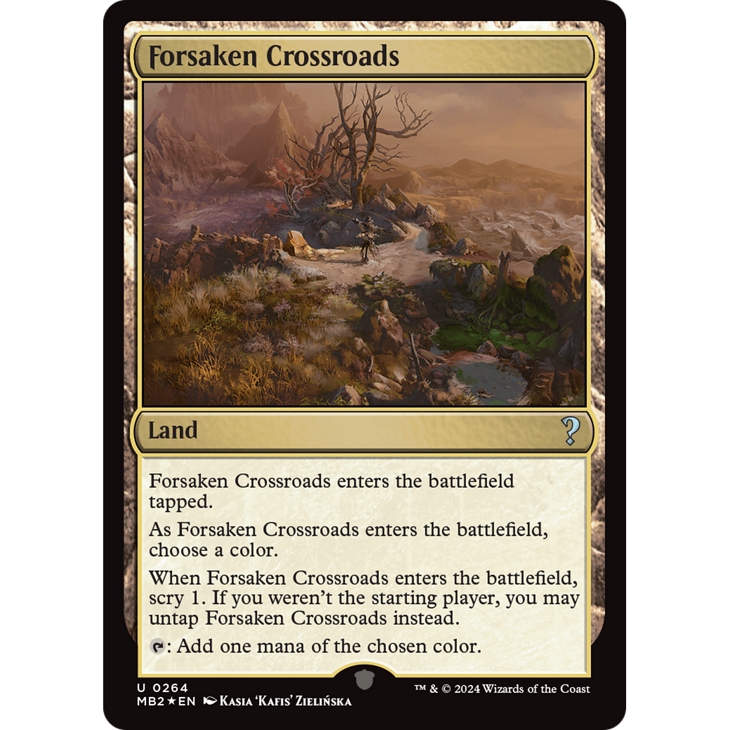 Forsaken Crossroads (MB2-264) - Mystery Booster 2 Foil