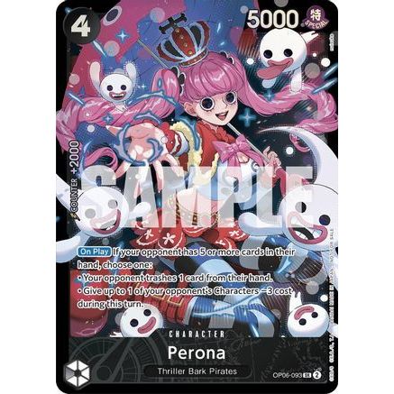 Perona (Store Treasure Cup 2024) (OP06-093) - One Piece Promotion Cards Foil
