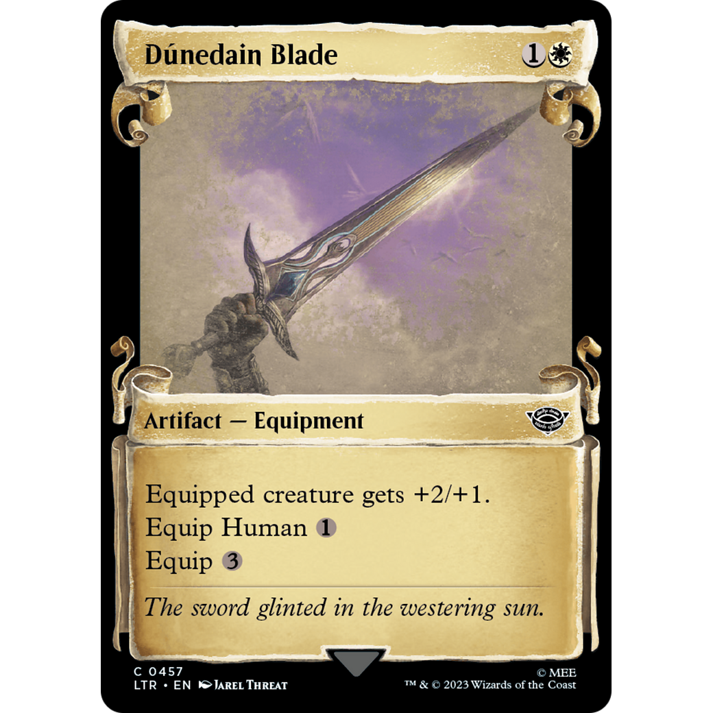 Dúnedain Blade (LTR-457) - The Lord of the Rings: Tales of Middle-earth: (Showcase) Foil
