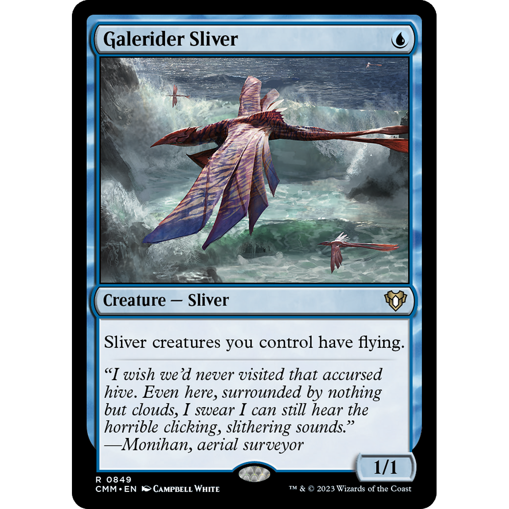 Galerider Sliver (CMM-849) - Commander Masters