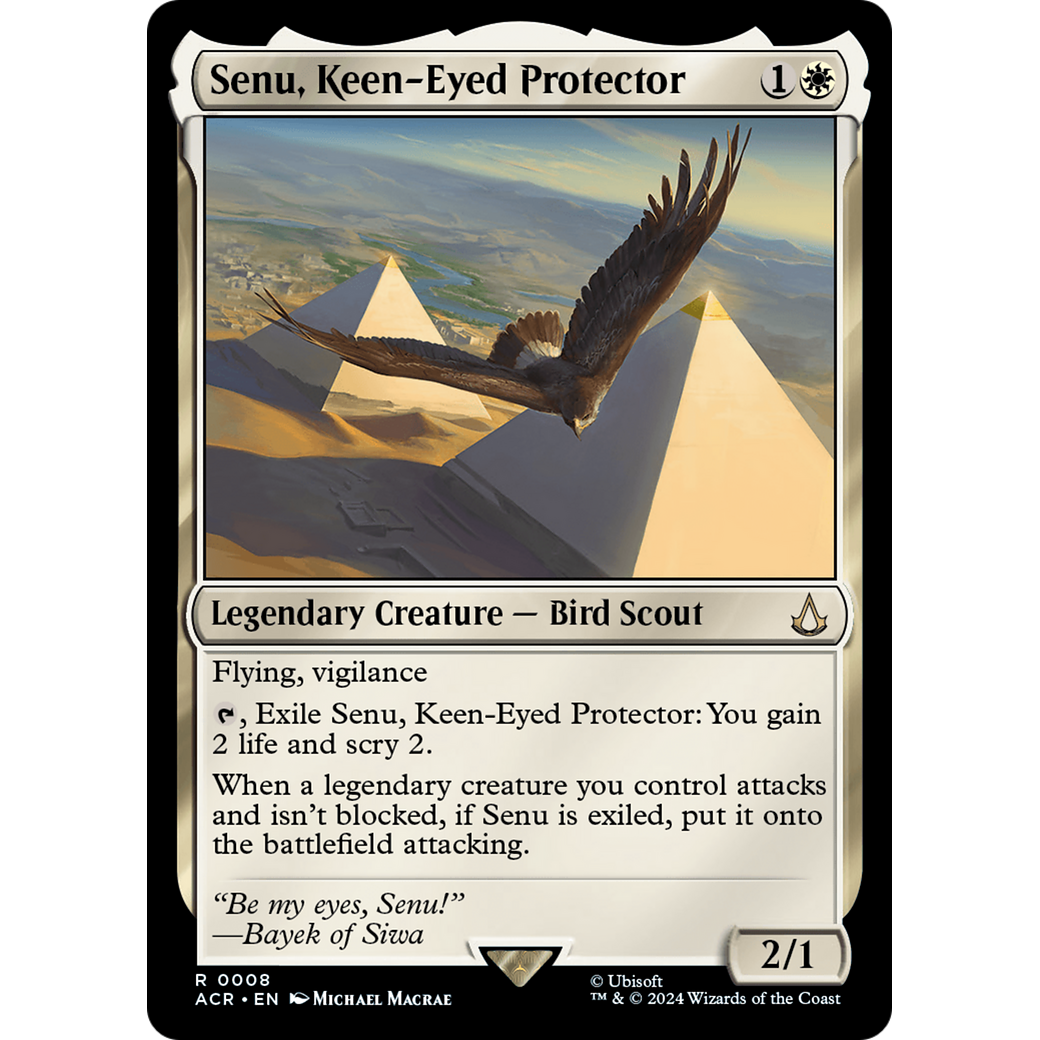 Senu, Keen-Eyed Protector (ACR-008) - Assassin's Creed
