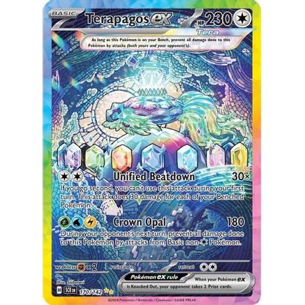 Terapagos ex - 170/142 170 - SV07 Stellar Crown Holofoil