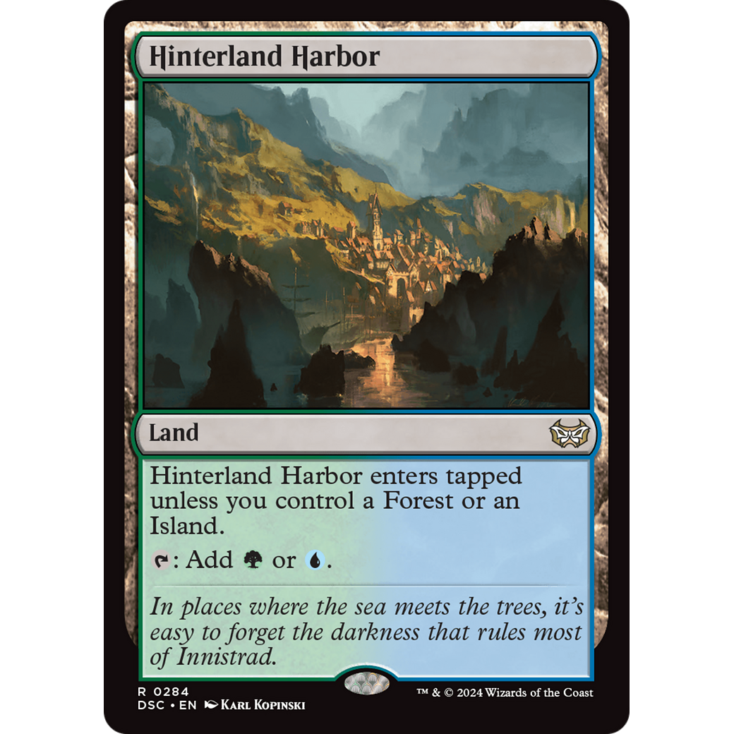 Hinterland Harbor (DSC-284) - Duskmourn: House of Horror Commander