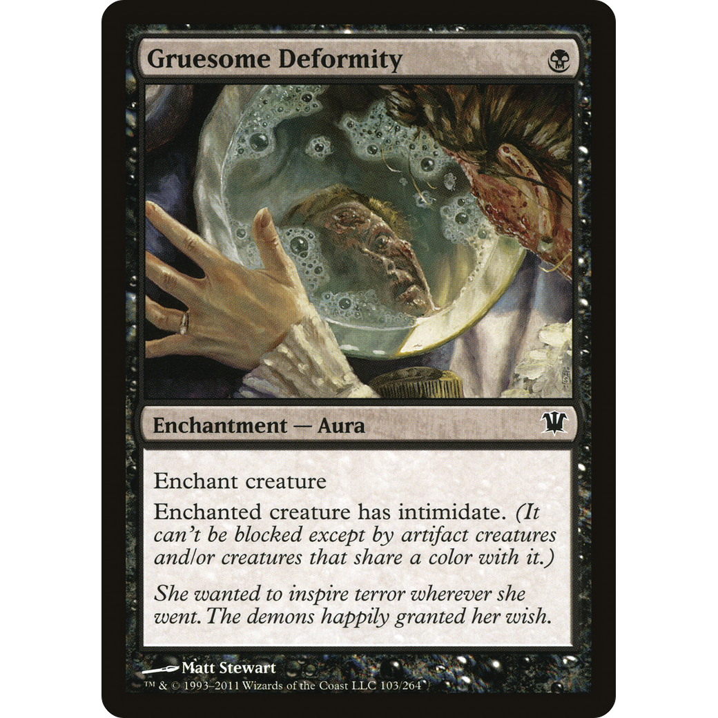 Gruesome Deformity (ISD-103) - Innistrad Foil