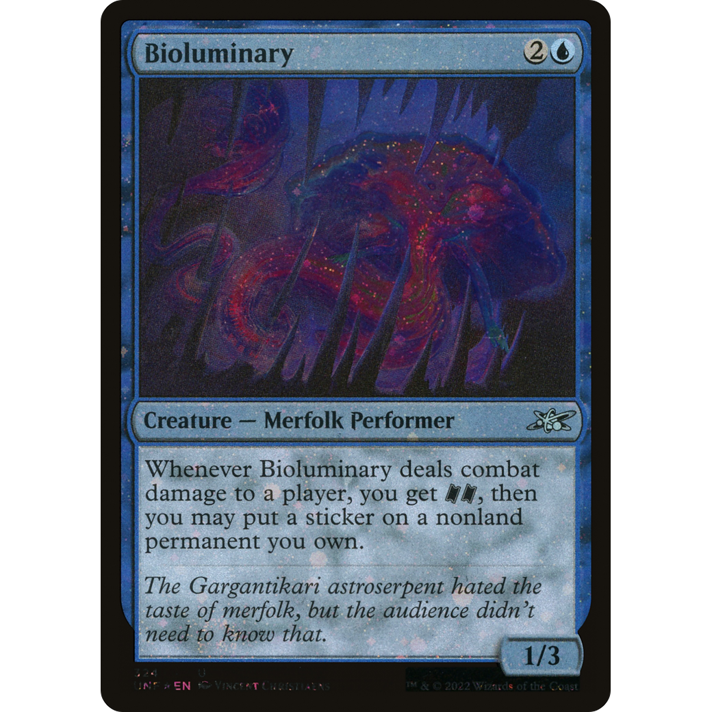 Bioluminary (Galaxy Foil) (UNF-324) - Unfinity Foil