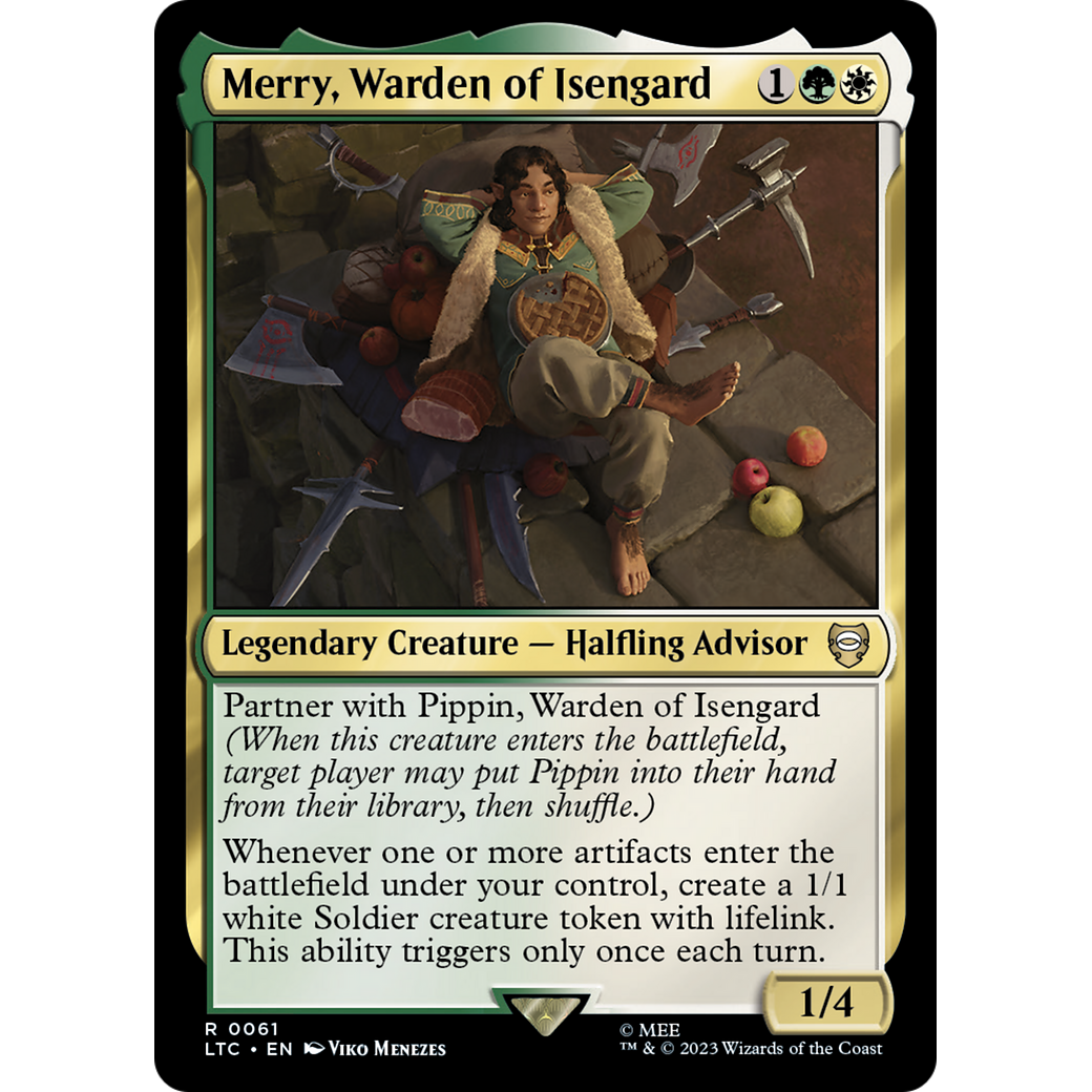 Merry, Warden of Isengard (LTC-061) - Tales of Middle-earth Commander