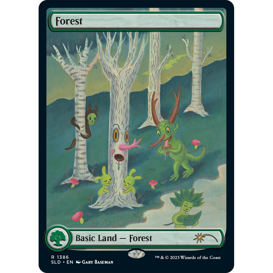 Forest (1386) (SLD-1386) - Secret Lair Drop: (Full Art)