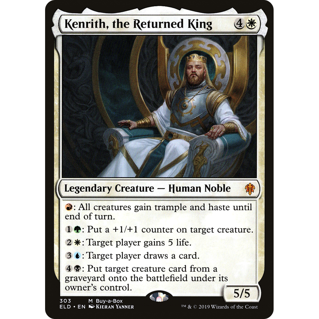 Kenrith, the Returned King (BABP-303) - Throne of Eldraine