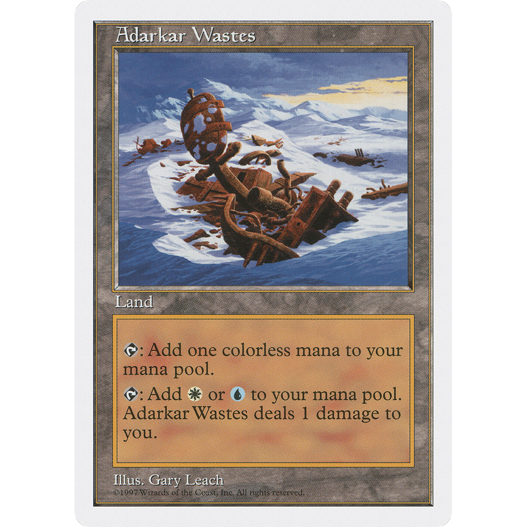 Adarkar Wastes (5ED-410) - Fifth Edition